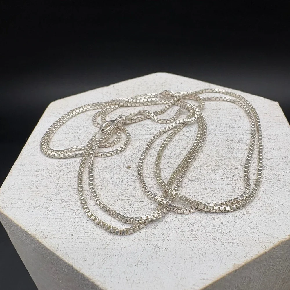 FAS Box Chain Necklace Mens 36